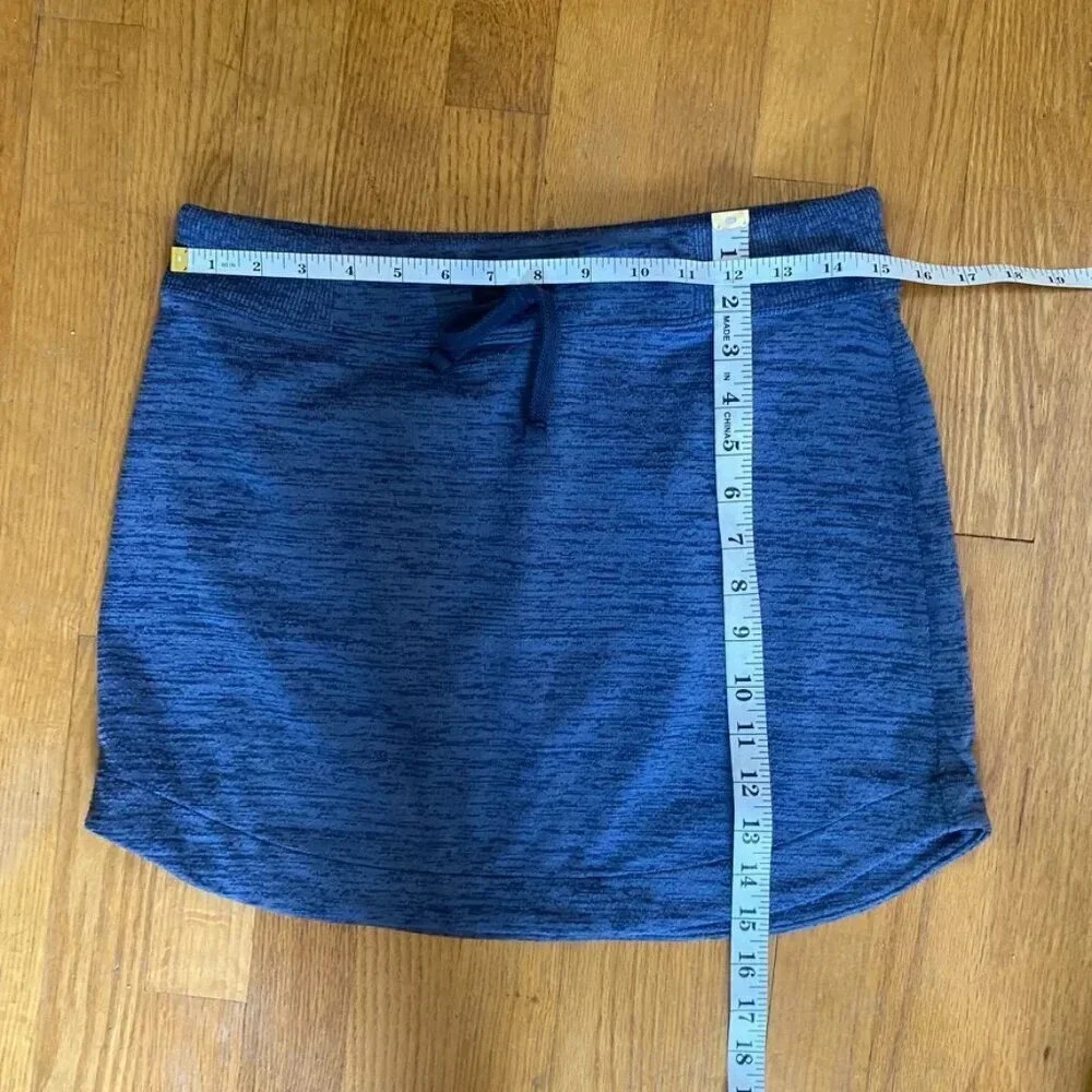 Athleta Blue Heather Drawstring Skirt - Picture 14 of 14
